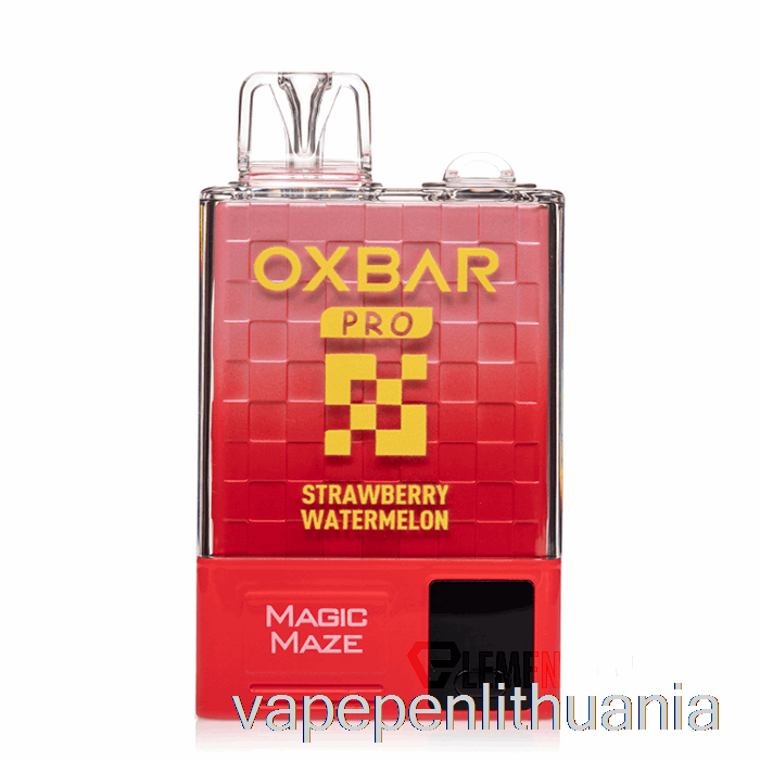 Oxbar Magic Maze Pro 10000 Vienkartinis Braškių Arbūzų Vape Skystis